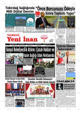 TEKİRDAĞ YENİ İNAN